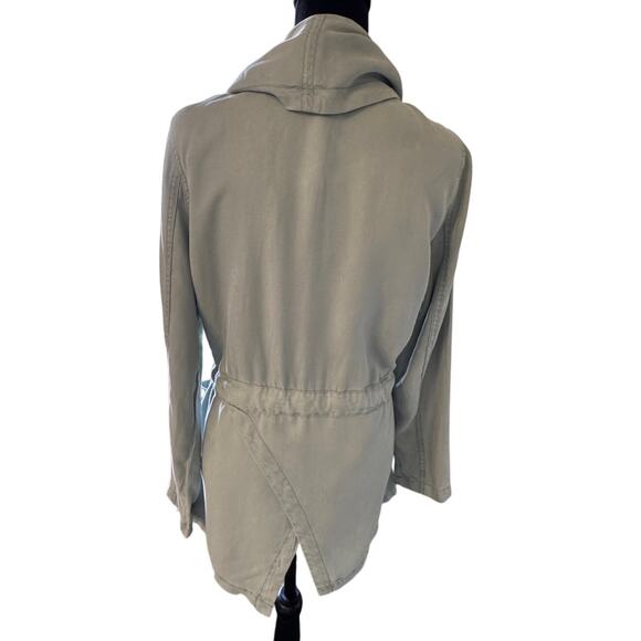 NEW MAX JEANS Women's 100% Tencel Tie Waist Jacket Size M - Picture 2 of 7